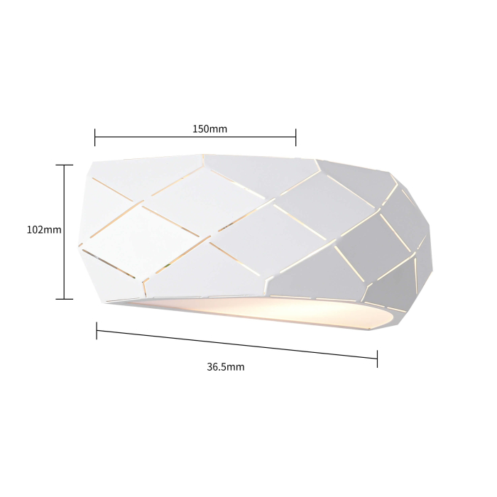 Light Prestige Reus kinkiet biały E27 biały LP-8069/1W WH