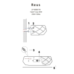 Light Prestige Reus kinkiet biały E27 biały LP-8069/1W WH
