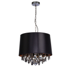 Light Prestige VIGO wisząca czarna E27 czarny, złoty LP-0412/1P BK