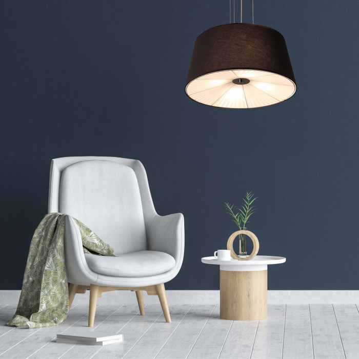 Light Prestige Bali wisząca czarna E27 czarny LP-1322/1P BK