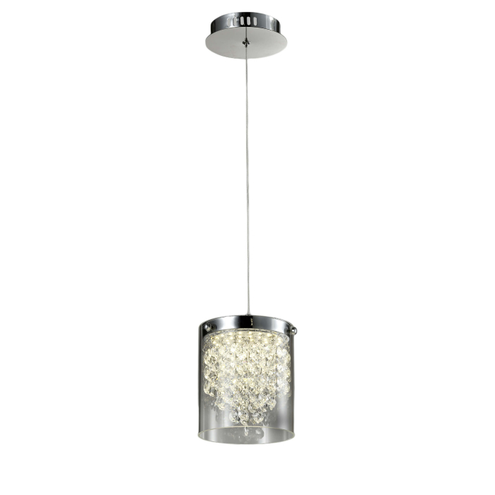 Light Prestige Cantos 1 wisząca LED transparentny LP-1114/1P