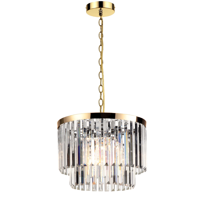 Light Prestige Vetro lampa wisząca antyczne złoto LP-2910/5P AGD 5xE14 antyczne złoto