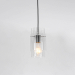 Light Prestige Savona Lampa wisząca E27 1x1W transparentny/srebrny LP-707/1P