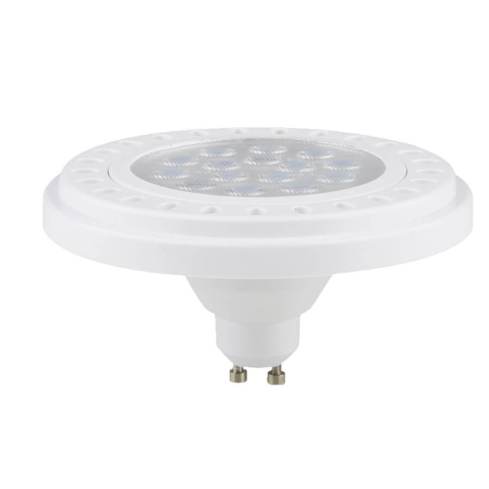 Light Prestige Żarówka ES111 GU10 biała LED 9W 3000K plastik 1x biały