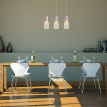 Light Prestige Zara 1 wisząca 1xE14 srebrny, transparentny LP-5221/1P