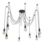 Light Prestige Soleto 10 wisząca 10xE27 Czarny LP-90082/10P