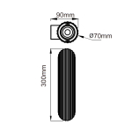 Light Prestige Tokio Kinkiet GU10 2x50W biały LP-787/2W WH