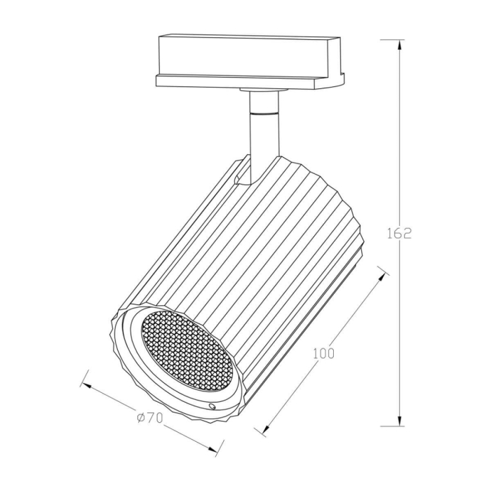 Light Prestige Tokio System 1F GU10 1x50W biały LP-787/1R WH