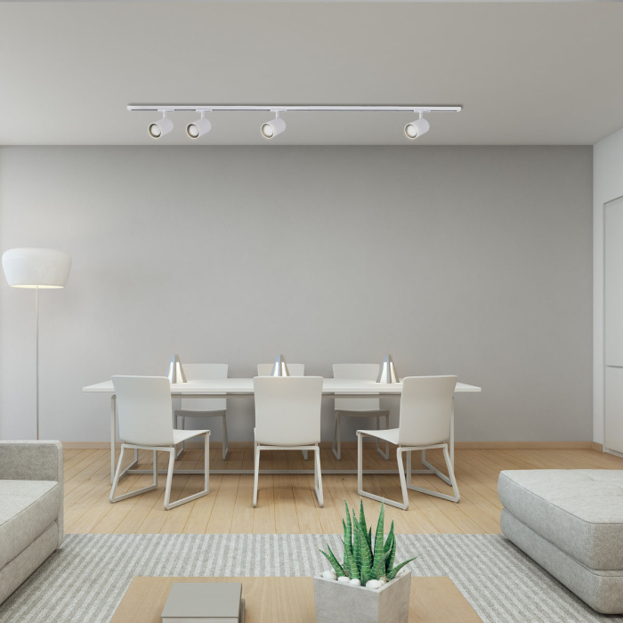 Light Prestige Tokio System 1F GU10 4x40W biały LP-787 SET 1F WH
