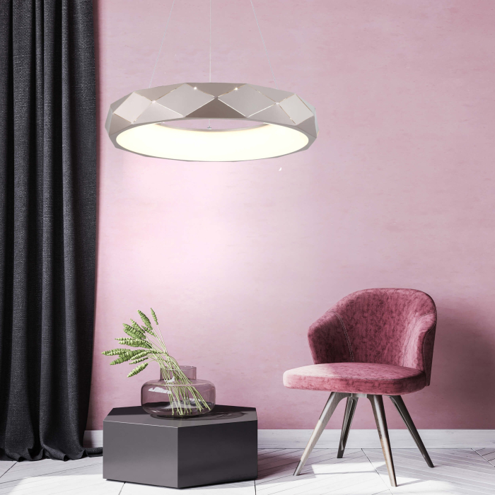 Light Prestige Reus wisząca LED 1xLED 36W Złoty LP-8069/1P LED GD
