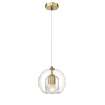 Light Prestige Arette Lampa wisząca E27 1x40W transparentny/złoty LP-133/1P