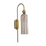 Light Prestige Piega Kinkiet E14 1x40W amber/złoty LP-939/1W amber