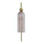 Light Prestige Piega Kinkiet E14 1x40W amber/złoty LP-939/1W amber