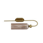Light Prestige Piega Kinkiet E14 1x40W amber/złoty LP-939/1W amber