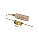 Light Prestige Piega Kinkiet E14 1x40W amber/złoty LP-939/1W amber