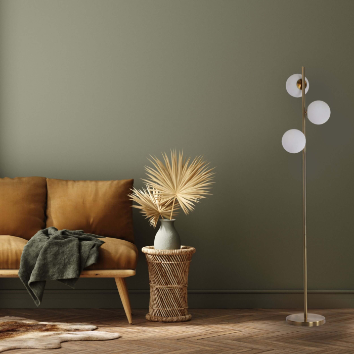 Light Prestige Dorado Podłogowa E14 3x40W złoty/biały LP-002/3F