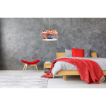 Light Prestige Lampa wisząca Graffiti Style LP-077/1P  xE14 Multikolor/biała