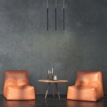 Light Prestige Lungo 3 linia czarna 3xG9 LP-894/3L BK