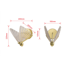 Light Prestige Mariposa kinkiet 1xLED LP-1715/1W Zmienna Barwa 3000K/4000K/6000K