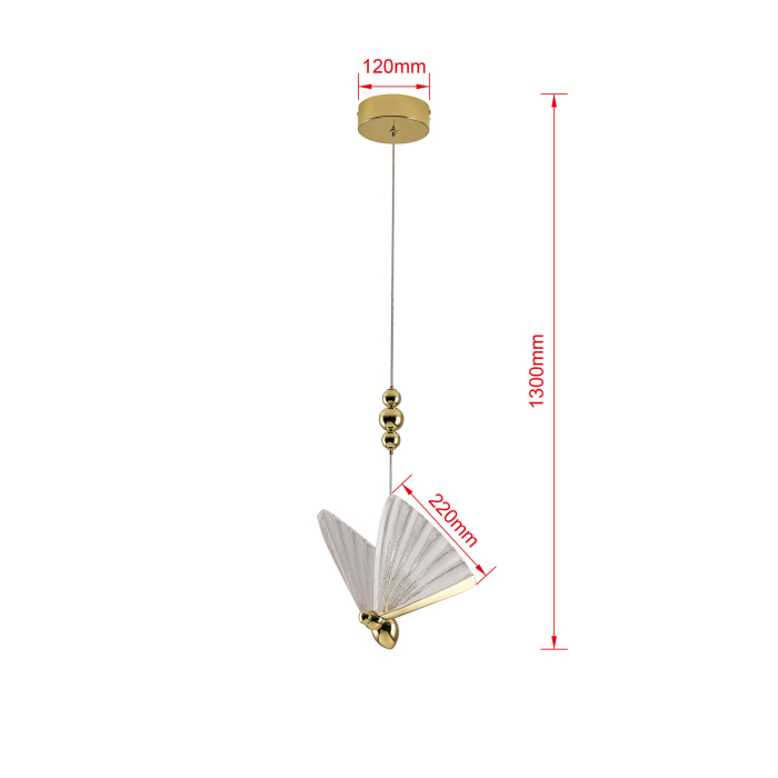 Light Prestige Mariposa wisząca 1xLED LP-1715/1P