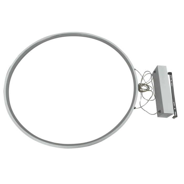 Light Prestige Mirror wisząca duża biała 1xLED LP-999/1P L WH