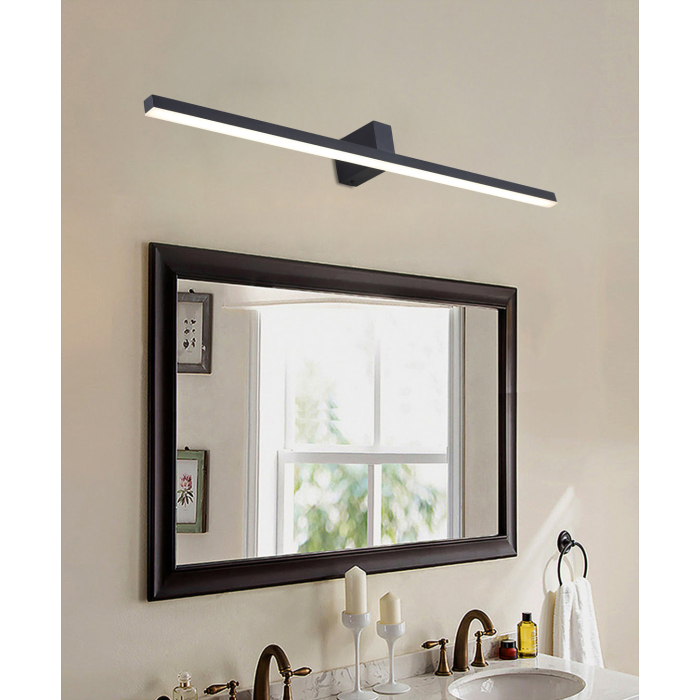 Light Prestige Nevada kinkiet XXL czarny IP44 1xLEDxLED LP-778/1W XXL BK