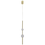 Light Prestige Vaku wisząca złota xLED LP-719/2P GD