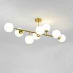 Light Prestige Dorado 8 lampa wisząca LP-002/8P 8xE14 złoty/biały