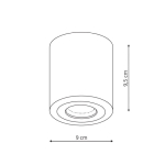 Light Prestige Faro XL oprawa natynkowa chrom  GU10 chrom LP-1464/1SM XL CH