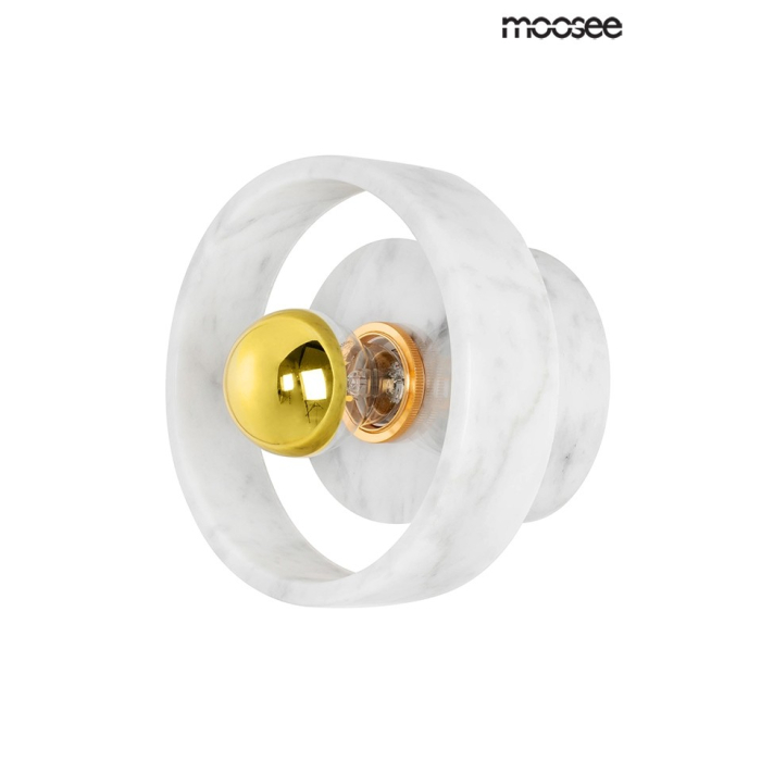 MOOSEE lampa ścienna ARCO biała (MSE010100259)