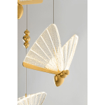 King Home Lampa wisząca BUTTERFLY DISC 5 złota (XCP8737-5.GOLD)