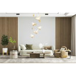 King Home Lampa wisząca BUTTERFLY DISC 5 złota (XCP8737-5.GOLD)