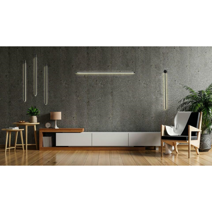 MOOSEE lampa ścienna OMBRE 80 czarna (MSE010100382)