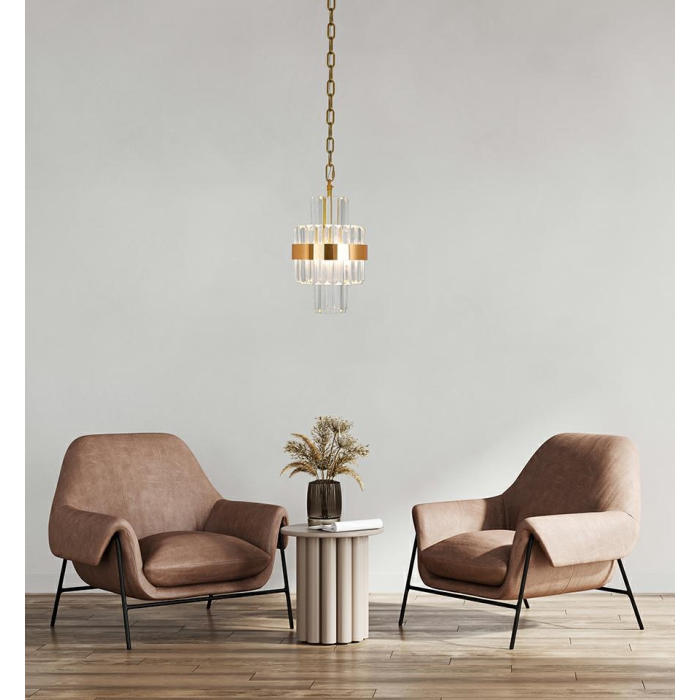 MOOSEE lampa wisząca IMPERO złota (MSE010100390)