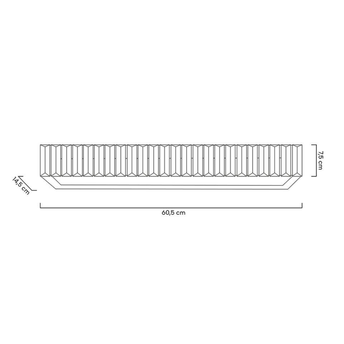 MOOSEE lampa ścienna LIBERTY 60  złota (MSE010100383)
