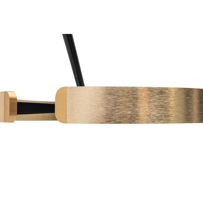 King Home Lampa podłogowa VIST złoty chrom (JCF124. GOLD)