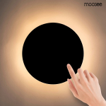 MOOSEE lampa ścienna SHADOW SUN 25 czarna (MSE010100393)