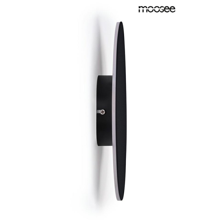 MOOSEE lampa ścienna SHADOW SUN 25 czarna (MSE010100393)