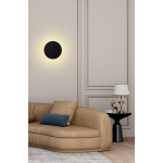 MOOSEE lampa ścienna SHADOW SUN 25 czarna (MSE010100393)