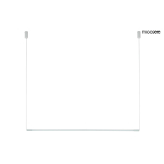 MOOSEE lampa wisząca OMBRE LEVEL 100 biała (MSE1501100131)