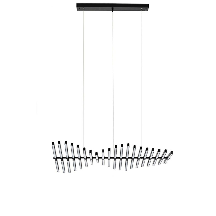 King Home Lampa wisząca PIANO 20 czarna - LED, aluminium (YD91103-20)