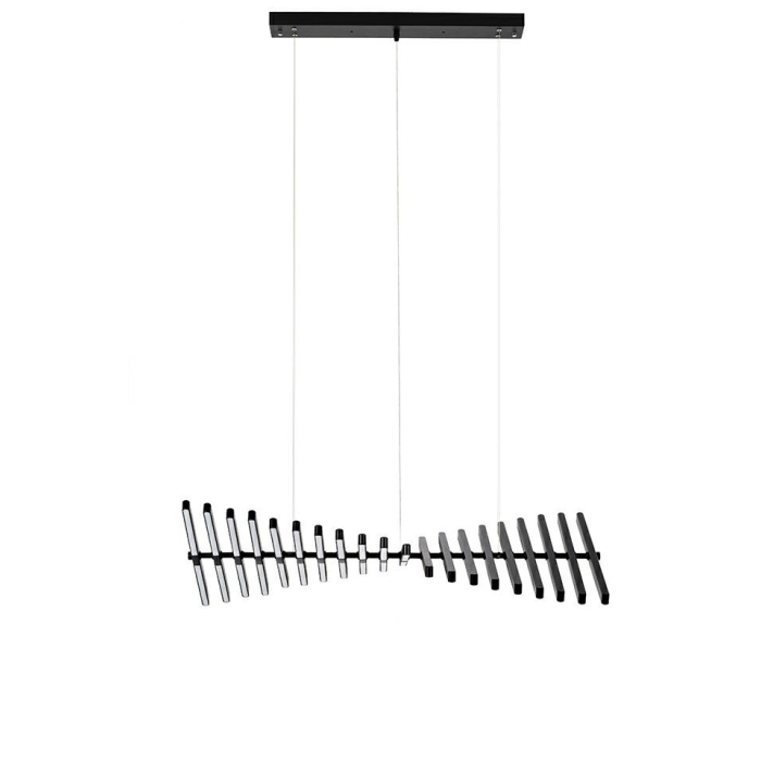 King Home Lampa wisząca PIANO 20 czarna - LED, aluminium (YD91103-20)