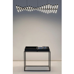 King Home Lampa wisząca PIANO 20 czarna - LED, aluminium (YD91103-20)