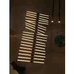 King Home Lampa wisząca PIANO 20 czarna - LED, aluminium (YD91103-20)
