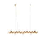 King Home Lampa wisząca PEARLS 120 złota (JD8313-7)