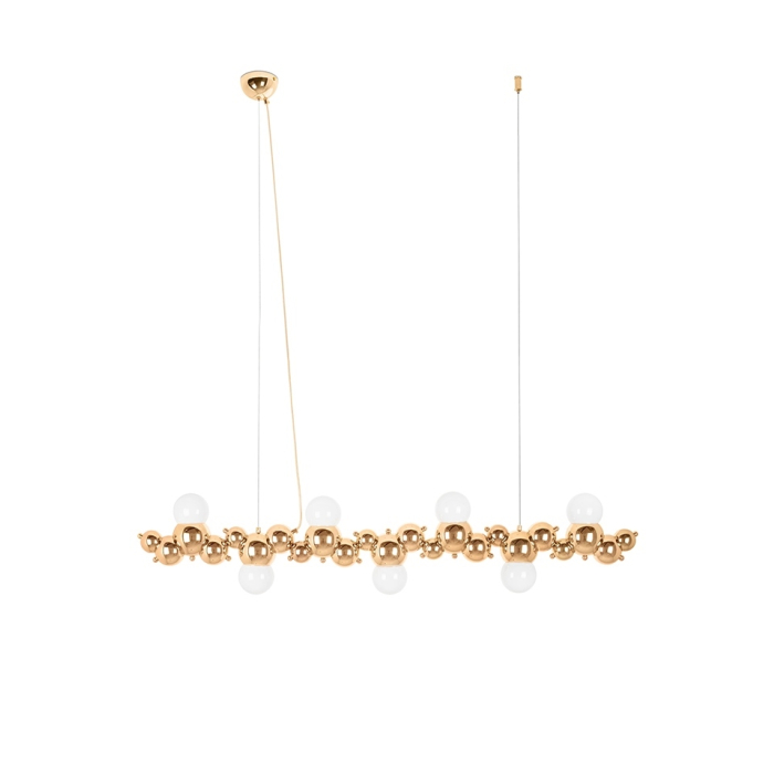 King Home Lampa wisząca PEARLS 120 złota (JD8313-7)