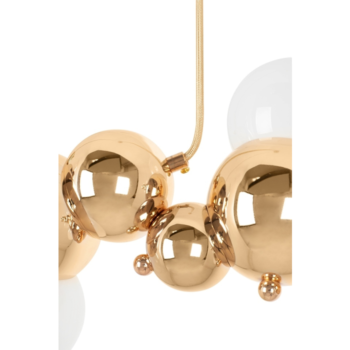 King Home Lampa wisząca PEARLS 120 złota (JD8313-7)