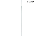 MOOSEE lampa wisząca OMBRE 60 biała (MSE1501100137)