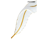 MOOSEE lampa ścienna IKAR 80  biała / złota (MSE010100387)