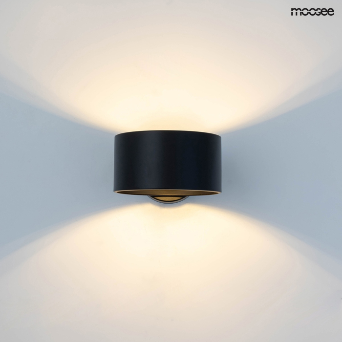 MOOSEE lampa ścienna ARRO czarna (MSE1501100130)
